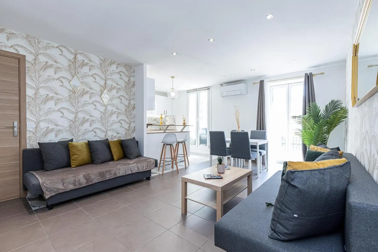 La Casa Reine Jeanne- Central Pres De La Gare - Wifi - Parking - Neuf Et Confort Nice 0*,